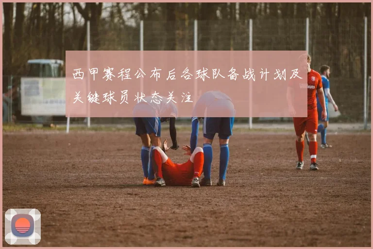 西甲赛程公布后各球队备战计划及关键球员状态关注